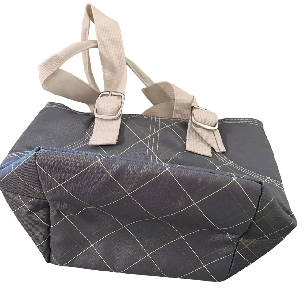 Rachael Ray grey and beige lunch bag new